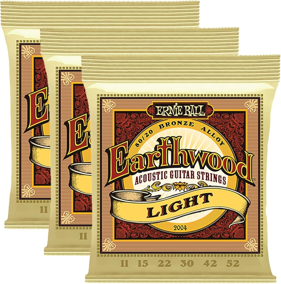 ★エリオット★ Earthwood Phosphor Bronze Acoustic Guitar Single Strings | Ernie Ball